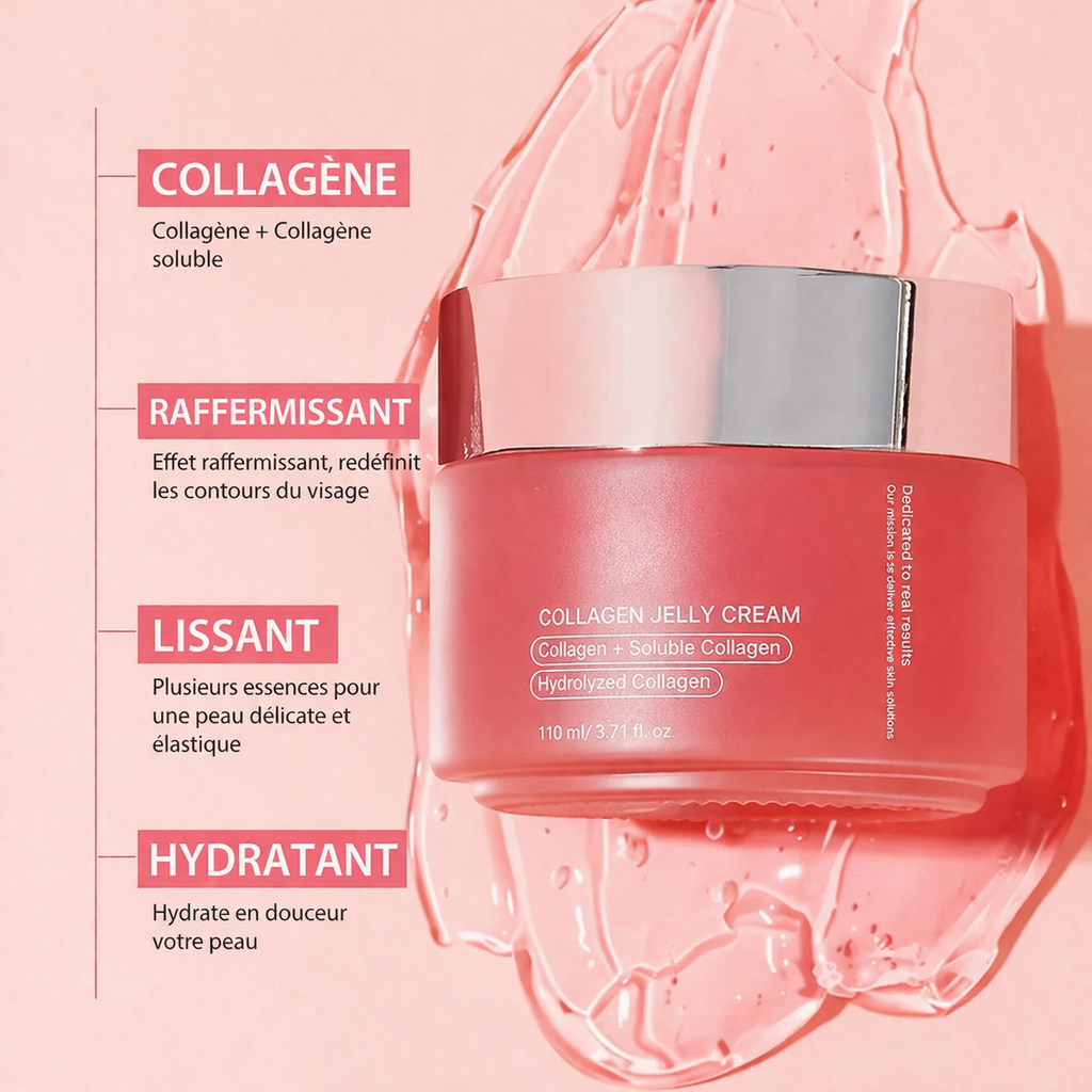 Crème Jelly à la niacinamide et hydrolysat lyophilisé hydratant