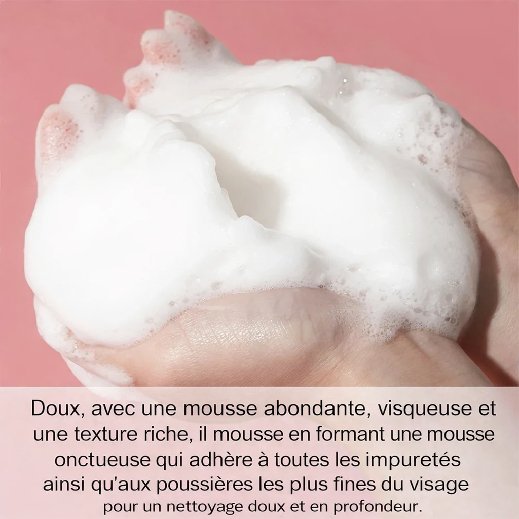 Nettoyant visage sans alcool, purifiant pour les pores et hydratant