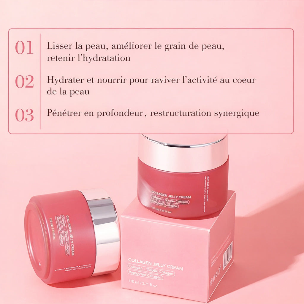 Crème Jelly à la niacinamide et hydrolysat lyophilisé hydratant