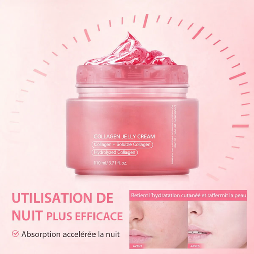 Crème Jelly à la niacinamide et hydrolysat lyophilisé hydratant