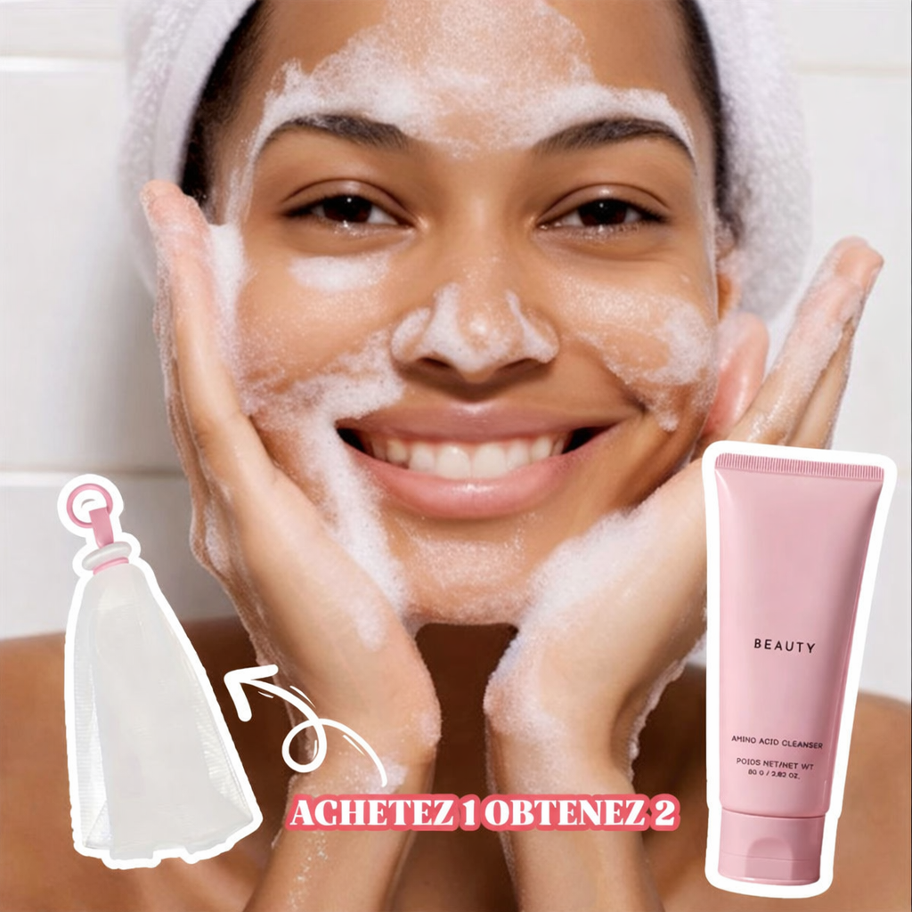 Nettoyant visage sans alcool, purifiant pour les pores et hydratant